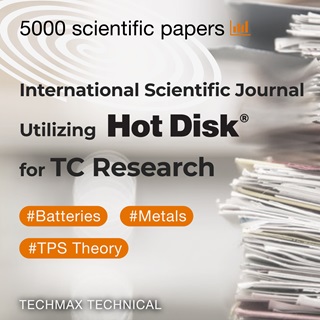 An International Scientific Journal Utilizing Hot Disk for Thermal Conductivity Research